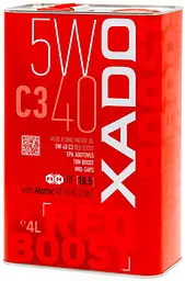 ХАДО 5W-40 C3 SN/CF RED Boost 4 л (XA 26222) - мініатюра 2
