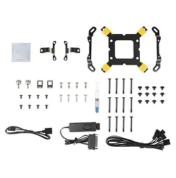 СВО AZZA LCAZ-360C-ARGB 1700 (LCAZ-360C-ARGB) - мініатюра 3