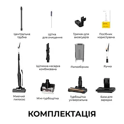 Бездротовий миючий пилосос Deerma VX300 MIX 4 в 1 - мініатюра 12