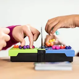 Настільна гра-головоломка "IQ game toys" Bambi IQ-5 ігрове поле, кульки, 40 карток - мініатюра 3