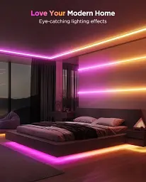 Стрічка LED Govee RGBIC 5 м, Alexa/Google, для кімнати та меблів, Wi-Fi - мініатюра 5