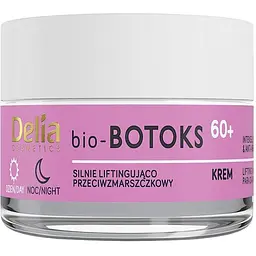 DL bio-BOTOKSКрем для обличчя Delia Cosmetics bio-BOTOKS Intense Lifting And Anti-Wrinkle 60+ 50 мл - мініатюра 2