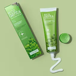 Зубна паста Ecodenta Expert Line Відбілювання з ефірними оліями бергамоту та лимона 100 мл - мініатюра 2