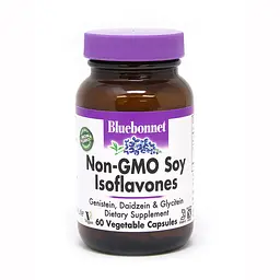 Натуральна добавка Bluebonnet Non-GMO Soy Isoflavones, 60 вегакапсул Bluebonnet Nutrition vit0003466