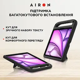 Защитный EVA чехол AIRON Premium для iPad Pro 13 / Air 13 2024 черный - мініатюра 6