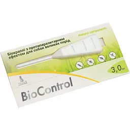 Біокраплі з протипаразитарним ефектом Modes BioControl для собак великих порід 3 мл - мініатюра 3