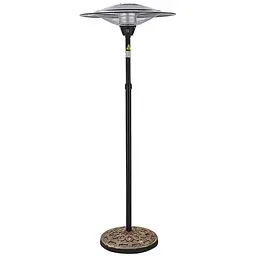 Електрообігрівач Voltronic у формі парасольки, 2 режими, 220V, 15003000W, античний, фіксований