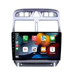 Штатна магнітола Peugeot 307 2001-2011 Decker D9-011 4x64, DSP, 4G, 360 Decker (НФ-00006221) - мініатюра 2