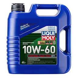 Синтетична моторна олива - Synthoil Race Tech GT1 10W-60 4л. (7535)