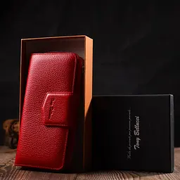 Шкіряний жіночий гаманець Tony Bellucci 9,5х19х2 см acs0026969 - мініатюра 10
