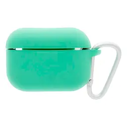 Чохол для навушників Blueo AirPods Pro Silicone Case+Carbine [Spearmint] [47180]