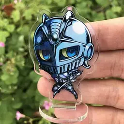 Фігурка акрилова Неймовірні пригоди ДжоДжо Срібна колісниця JoJo's Bizarre Adventure Silver Chariot 6 см