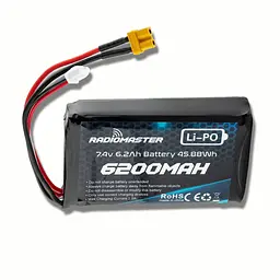 Акумулятор RadioMaster 2S 6200 mAh FPV JST-XH та XT30, TX16S, BOXER (19262)