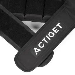 Жилет-обважнювач для тренувань Actiget 20 кг зі змінною вагою ACT0124 Black - мініатюра 5