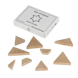 Набір дерев'яних головоломок Wooden mini puzzle set Заморочка 12en - мініатюра 8