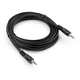 Кабель мультимедійний 3.5mm M to 3.5mm M 3.0m Vinga (VCPDCJ35MM3BK) - мініатюра 2