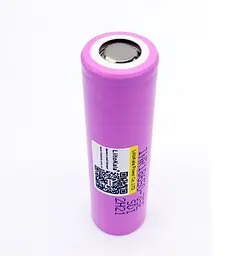 Акумулятор 18650 Samsung INR18650-35E 3500mAh Рожевий - мініатюра 2