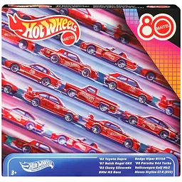 Набір Hot Wheels 80 років драйву Mattel тематичний 8 машинок (JGK09) - мініатюра 9