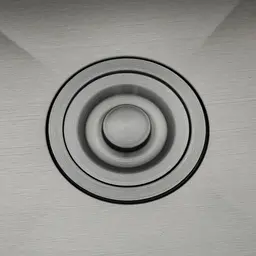 Кухонна мийка Gappo GS5050-6 накладна 500x500 мм, нержавіюча сталь, поверхня PVD, Чорний - мініатюра 5