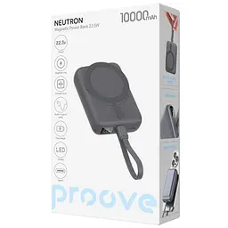 Павербанк Proove Neutron Gray 10 000 mAh / 22.5 Вт (PBNE22022203) - мініатюра 3
