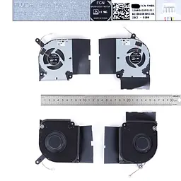 Вентилятори для Asus GL732LXS GL732LWS RTX2080, (12V CPU+GPU, 13NR0430P01011, 13NR0430P02011) - мініатюра 3