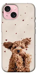 TPU чохол Demsky Сute doggy для Apple iPhone 15 (6.1")