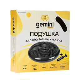 Балансувальна масажна подушка Pro Gemini Sport BC-01GREY, сірий - мініатюра 5