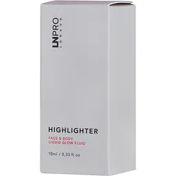 Хайлайтер для обличчя LN Pro Highlighter Face & Body №102 рідкий 10 мл - мініатюра 4