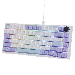 Клавіатура Ajazz AK820 RGB Violet Purple - мініатюра 1