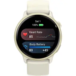 Смарт-годинник Garmin Vivoactive 6 Lunar Gold with Bone Band [010-02985-01] [137232] - мініатюра 2