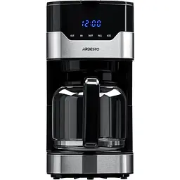 Кавоварка Ardesto крапельна FCM-D3100, 1.5 л мелена чорно-срібляста - мініатюра 5