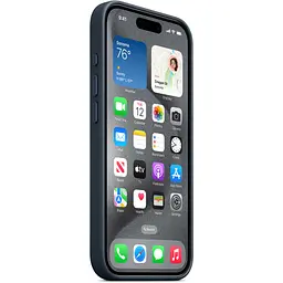 Чохол Apple FineWoven Case with MagSafe для iPhone 15 Pro Max Pacific Blue (MT4Y3ZM/A) [92921] - мініатюра 4