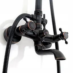 Душова система Rea Retro Old black чорний REA-P2366, Чорний - мініатюра 8