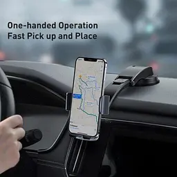 Автомобільний утримувач холдер Baseus Easy Control Clamp Car Mount Holder A Set - мініатюра 10