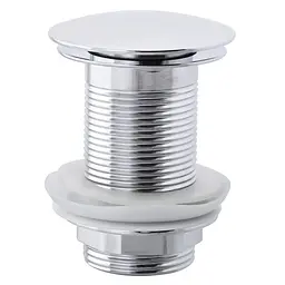Донний клапан для раковини Zerix LR65 автоматичний Click-Clack без переливу 1 1/4″ ZX2985 - мініатюра 2