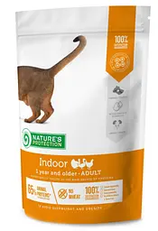 Сухий корм Nature's Protection Indoor Adult 0.4 кг сухий корм для кішок всіх порід