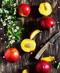 Саджанець Agro-Market Нектарин Супер Квін (лисий персик, літній сорт, ранній термін дозрівання) (37420) 1 шт. в упаковці - мініатюра 5