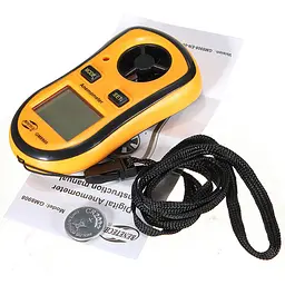 Цифровий анемометр крильчатий 0,1-30м/с, -10-45°C Benetech 10,5х5,8х2 см hoz0010069 - мініатюра 3