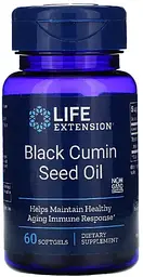 Масло чорного кмину Life Extension Black Cumin 60 капс