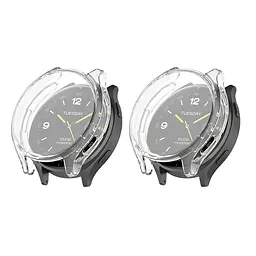 Захисний чохол Tamister для смартгодинника Xiaomi Watch 2 з плівкою прозорий - мініатюра 5