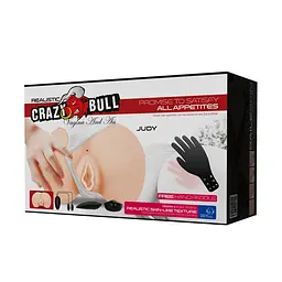 Реалістичний мастурбатор Crazy Bull Judy з вібрацією - мініатюра 9