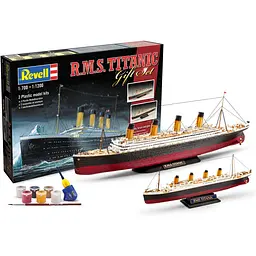 Збірна модель Revell Корабель Титанік подарунковий набір рівень 4, масштаб 1:700 та 1:1200, 172 деталі (RVL-05727) - мініатюра 3