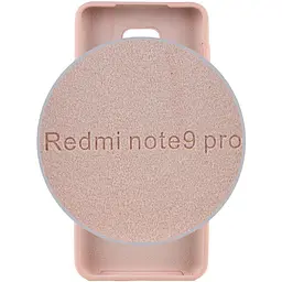 Чохол Silicone Cover Full Protective AA для Xiaomi Redmi Note 9s / Note 9 Pro / Note 9 Pro Max Рожевий / Light Flamingo - мініатюра 3