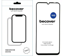 Скло захисне BeCover Xiaomi Redmi A3 10D Black (711367) - мініатюра 3