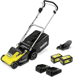 Газонокосарка акумуляторна LMO 4-18 Dual 18В 37см 25-65мм без АКБ та ЗП Karcher sad0002030