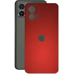 Защитная пленка StatusSKIN для Motorola Edge 30 Neo Корпус Винил красная матовая