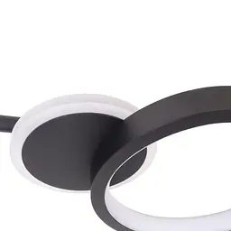 Настінний світильник Brille BL-729W/28W WW BK - мініатюра 4