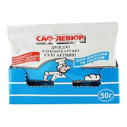 Дріжджі сухі хлібопекарські Saf-levure активні 50 г - мініатюра 4
