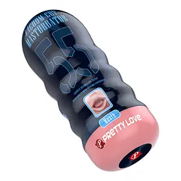 Мастурбатор Pretty Love Vacuum Cup Masturbator Mouth - мініатюра 5