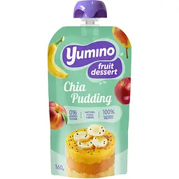 Фруктовий десерт Yumino Chia Pudding 160 г 